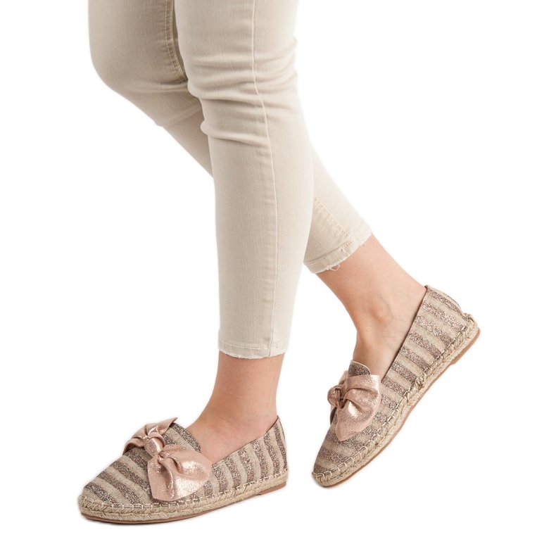 Espadrilles mit Glitzer VICES rosa 2