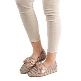 Espadrilles mit Glitzer VICES rosa 1