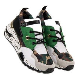 Modische VICES Sneaker weiß mehrfarbig 2