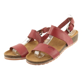 Big Star 274A016 rote Damensandalen 3