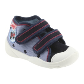 Befado orange Kinderschuhe 212P057 blau navy blau 1