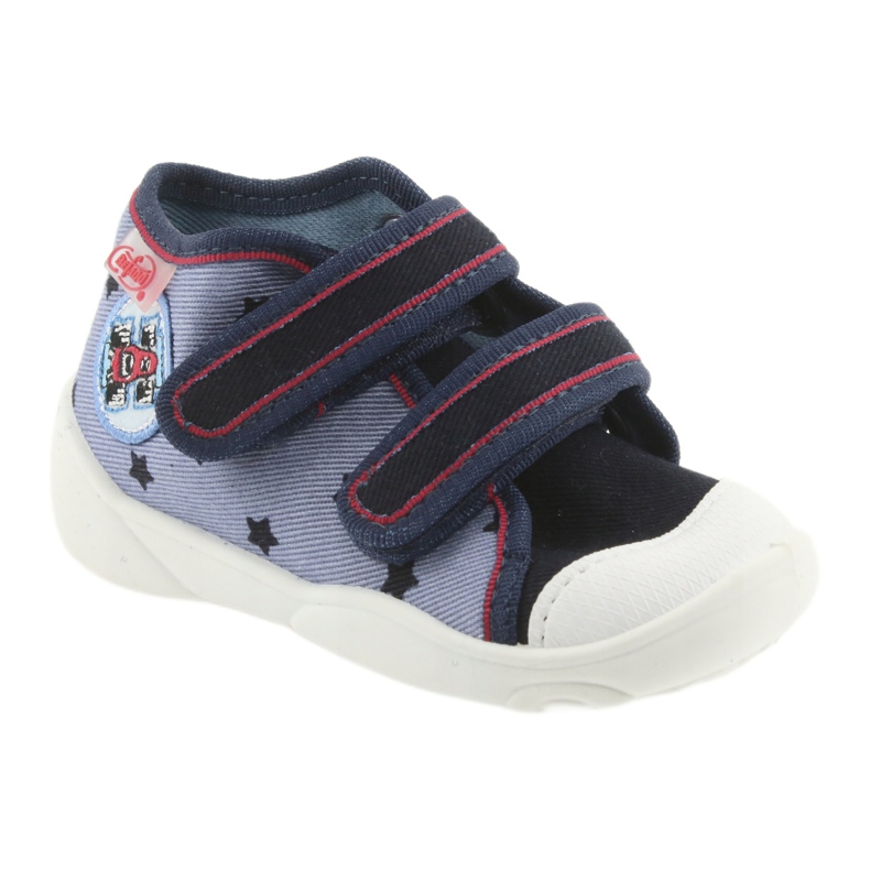 Befado orange Kinderschuhe 212P057 blau marineblau 1