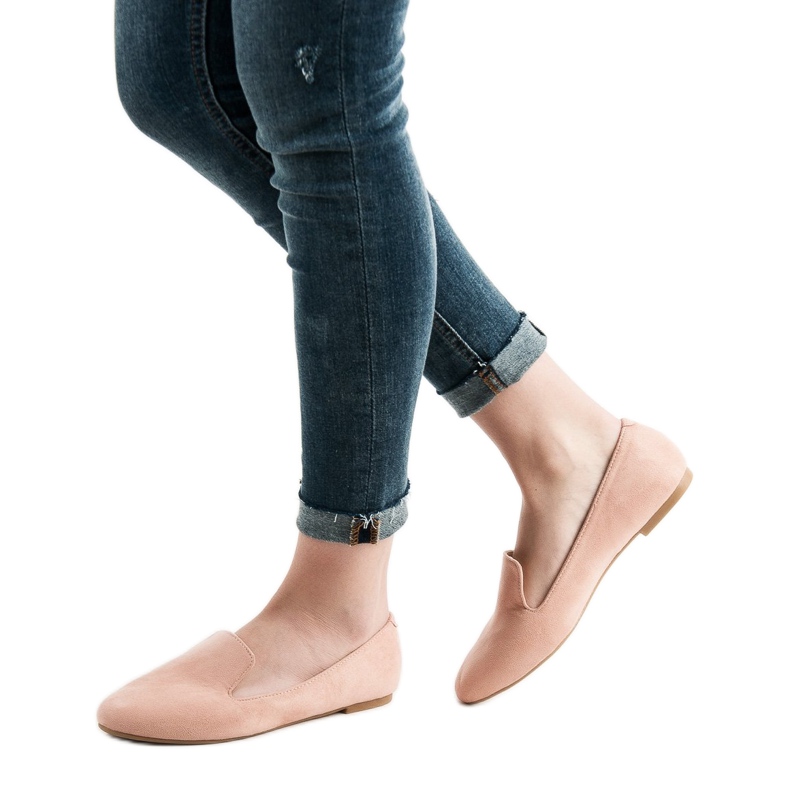 Lily Shoes Wildleder Herren rosa 1