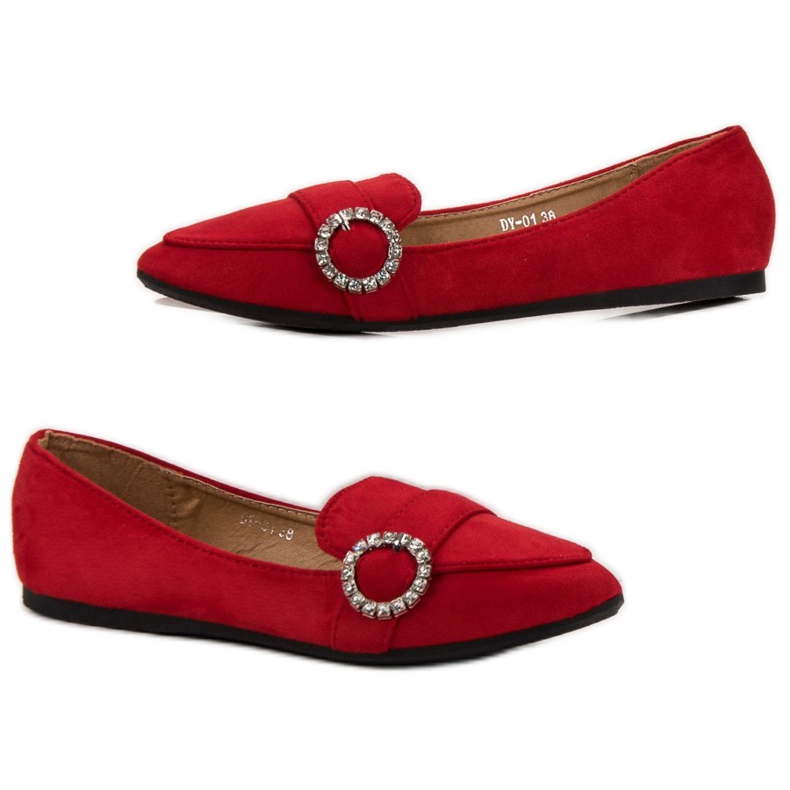 Ch. Creation Stylische Loafer rot 2