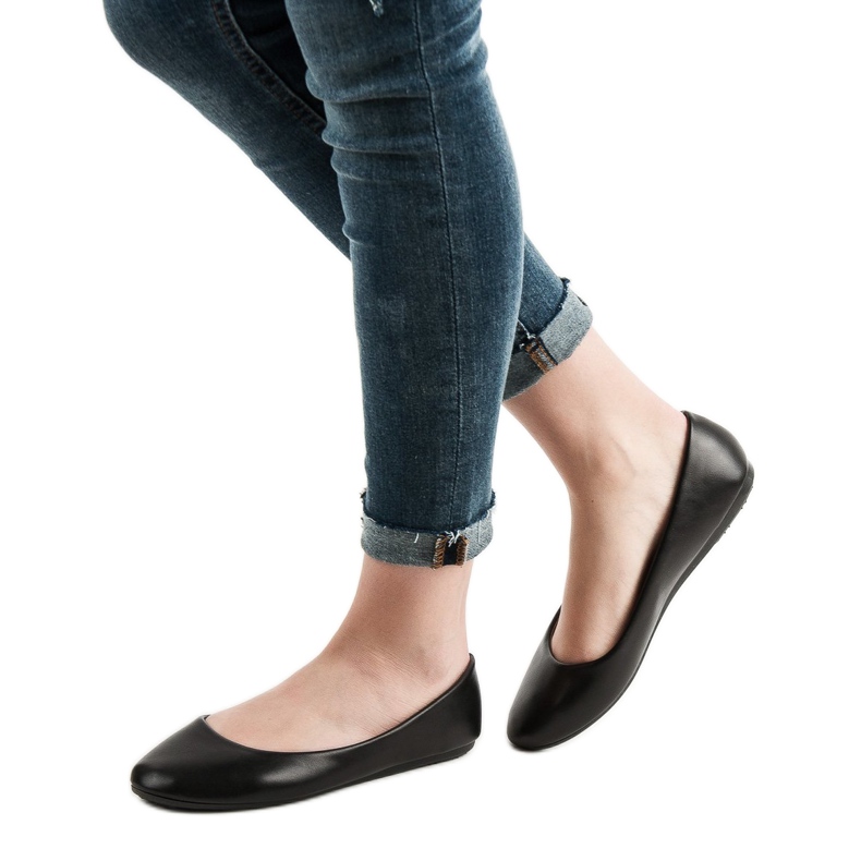 Renda Klassische Ballerinas schwarz 1