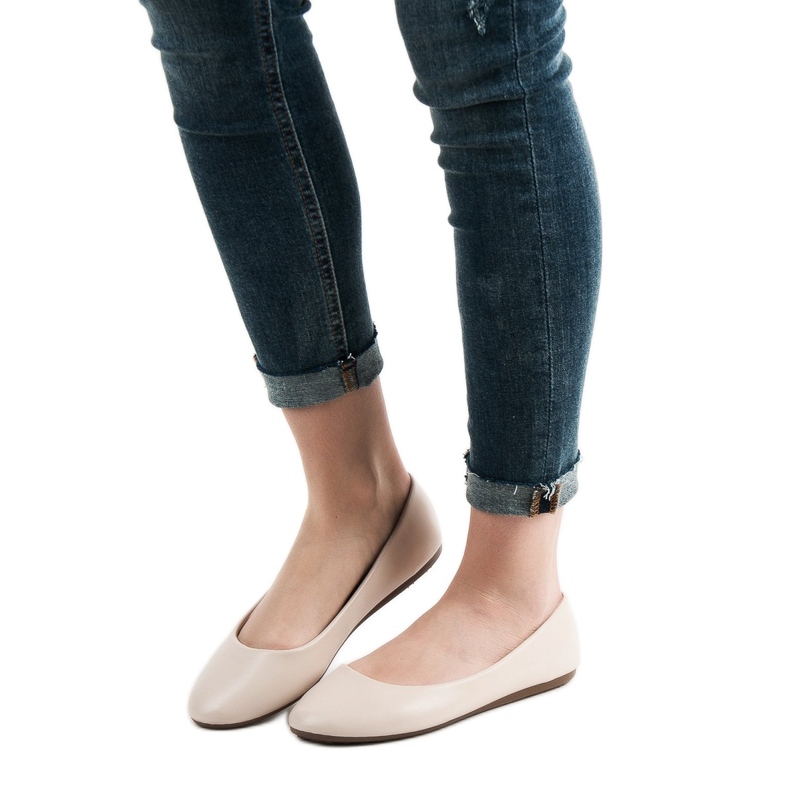 Renda Klassische Ballerinas beige 2