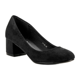 Cm Paris Pumpen auf einer Säule schwarz 1