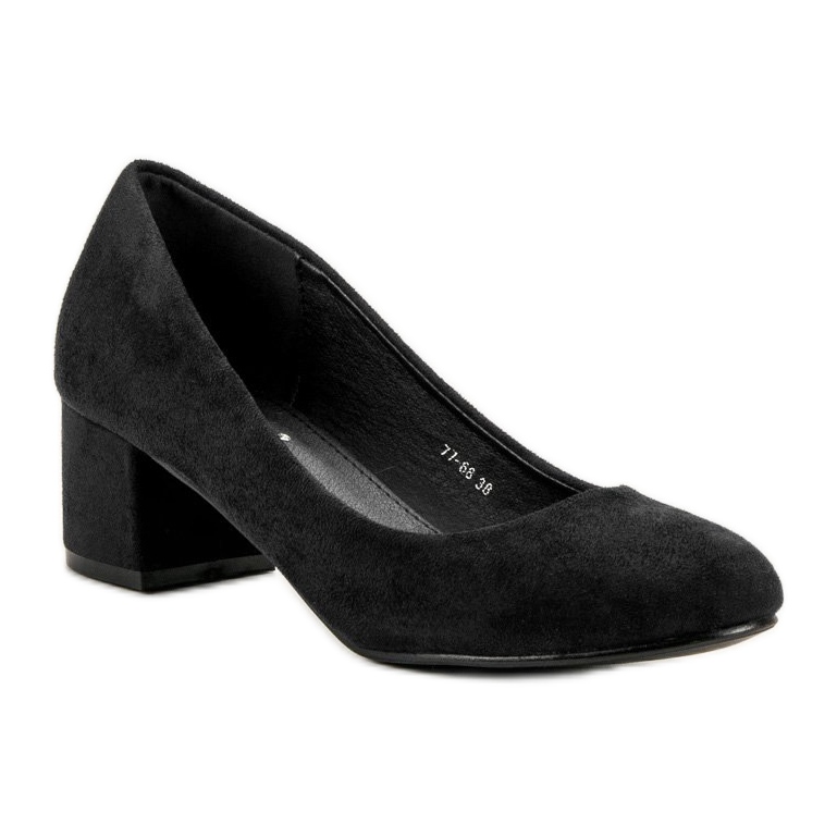 Cm Paris Pumpen auf einer Säule schwarz 1