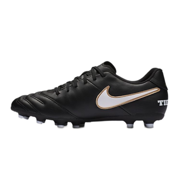 Nike Tiempo Rio Iii Fg M 819233-010 Fußballschuhe schwarz schwarz 2