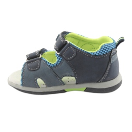 American Club DR13 Jungensandalen marineblau grün 2