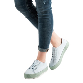 SHELOVET Espadrilles-Turnschuhe blau 1