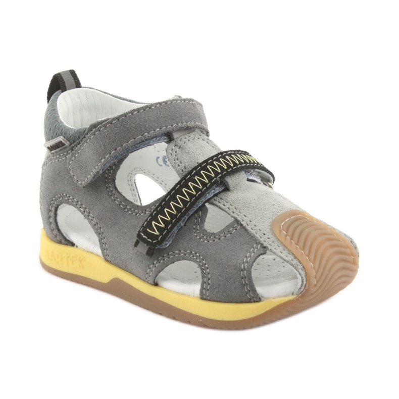 Sandalen Jungen Rüben Bartek 81772 grau gelb 1
