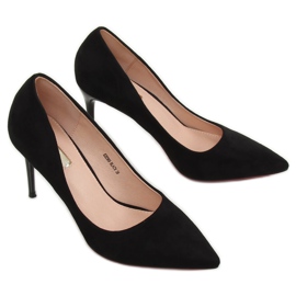 Pumps auf schwarzem E22369 Schwarzer Pin 1