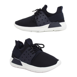 Marineblaue Sportschuhe 7781-Y Blau navy blau 1