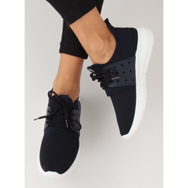 Marineblaue Sportschuhe 7781-Y Blau navy blau 2