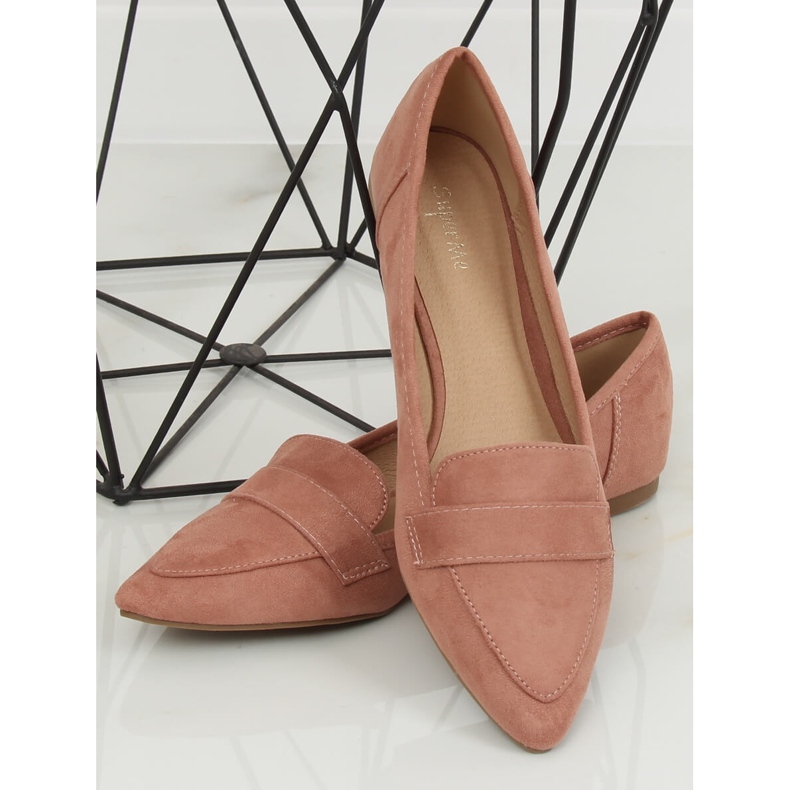 Rosa spitze Ballerinas 302 Pink 1