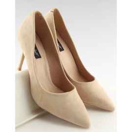 Pumps auf einem Stiletto-Absatz 66-26 Beige II-GAT 1