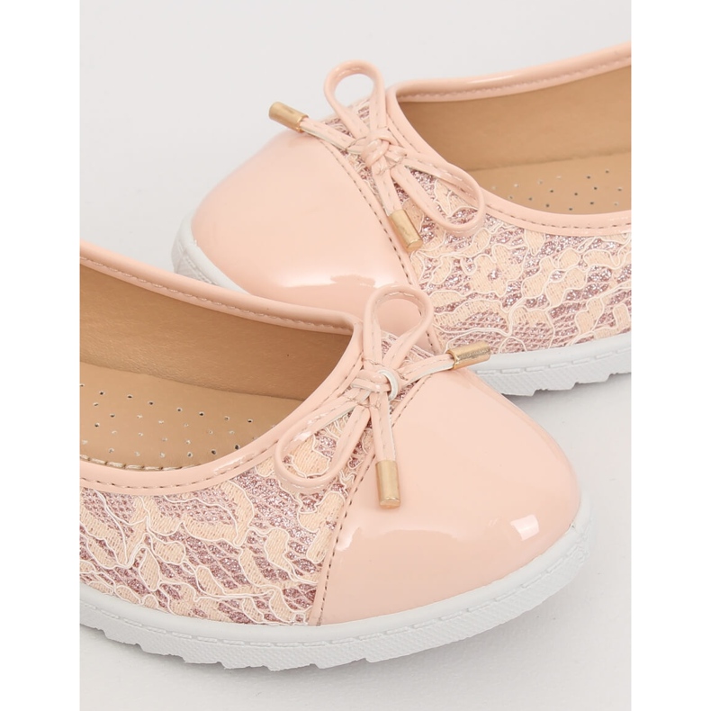 Rosa Damen Ballerinas 7846-P Rosa 1