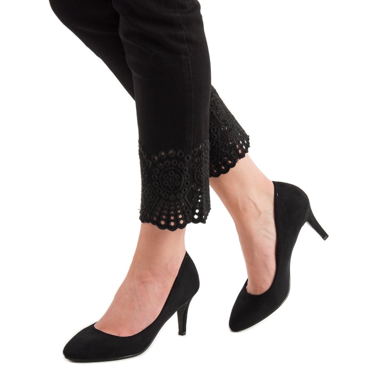 Small Swan Klassische Pumps schwarz 1