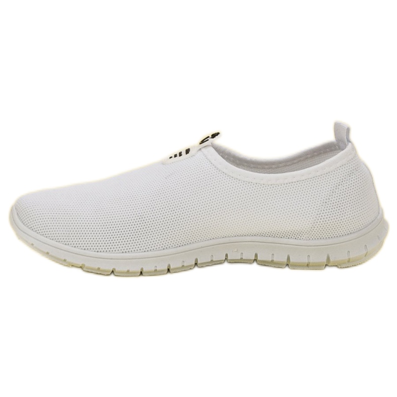 SHELOVET Weiße Slip-On-Sneakers 1