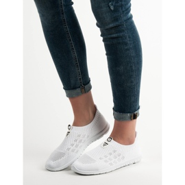 Renda Slip-On-Schuhe für Damen weiß 2