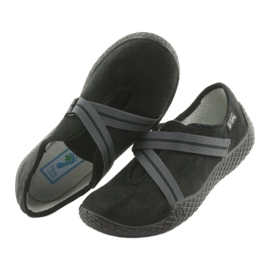 Dr.ORTO Befado Damenhausschuhe PU 434D014 schwarz 4