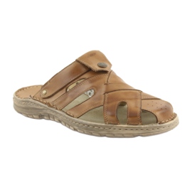 Naszbut Herren Hausschuhe 051 beige 1