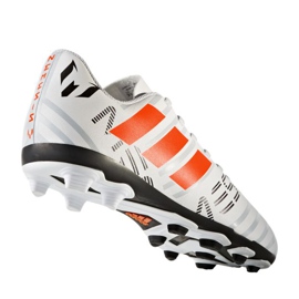 Adidas Nemeziz Messi 17.4 FxG Jr S77200 Fußballschuhe weiß 2