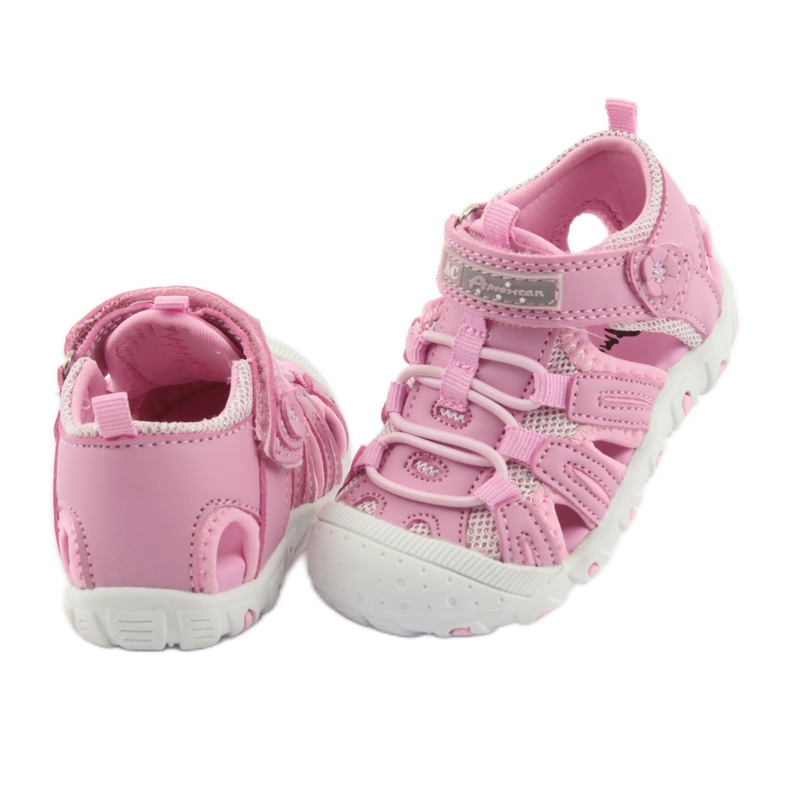 American Club Sportsandalen rosa 4