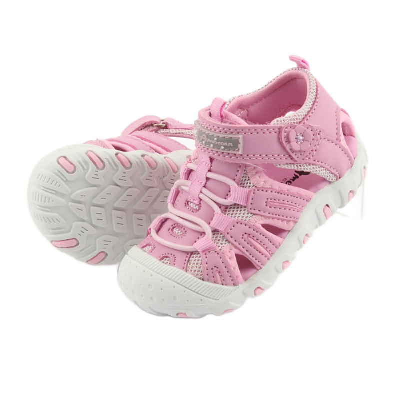 American Club Sportsandalen rosa 5