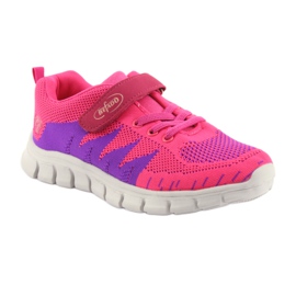 Befado Kinderschuhe bis 23 cm 516Y023 lila rosa 2