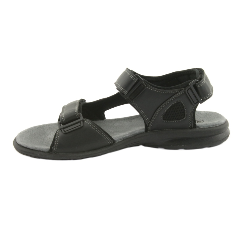 American Club American HL06 schwarze Sportsandalen 2