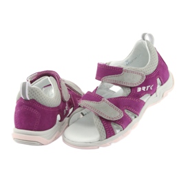 Klettsandalen Bartek 16187 rosa/grau 4