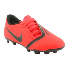 Nike Phantom Venom Club Fg Jr AO0396-600 Fußballschuhe mehrfarbig orangen und rottöne 1