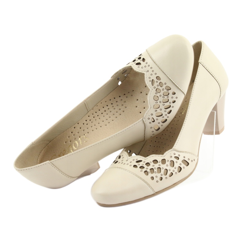 Schuhe für Damen Gregors 745 beige 5