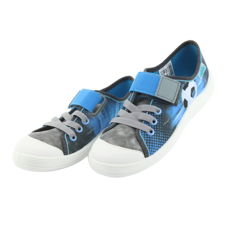Befado Ball Kinderschuhe 251Y120 blau grau navy blau 3