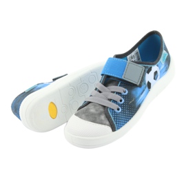 Befado Ball Kinderschuhe 251Y120 blau grau navy blau 5