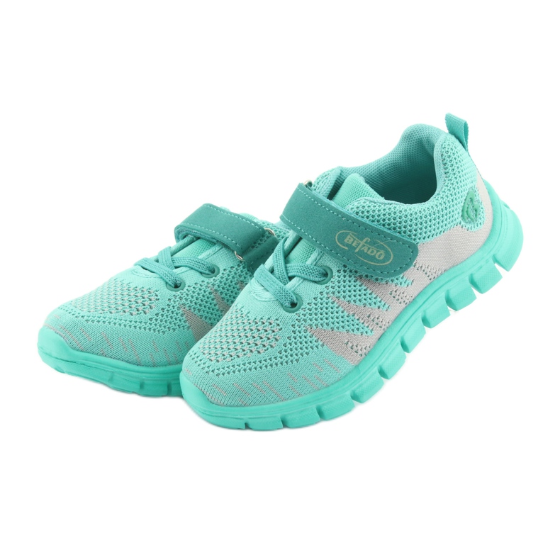 Befado Kinderschuhe 516X026 grau grün 3