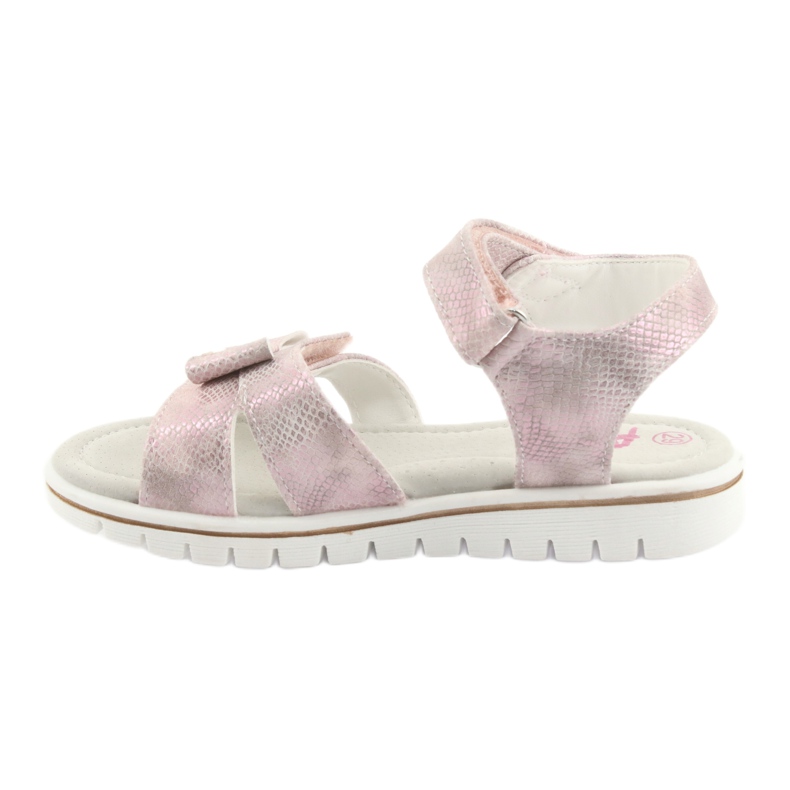 American Club GC25 Sandalen mit Schleife in Rosa 2