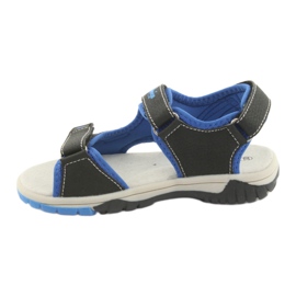 American Club RL22 navy / royal Sandalen für Jungen blau grau marineblau 2
