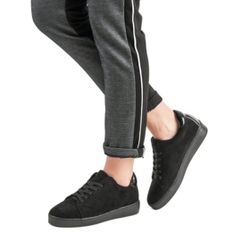 Lucky Shoes Sportschuhe aus Wildleder schwarz 1