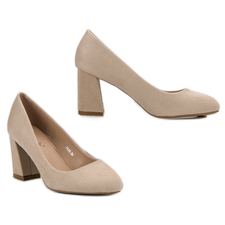 Super Mode Pumpen auf einer Säule mehrfarbig rot 1