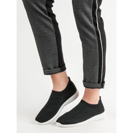 SHELOVET Textile Sportschuhe schwarz 1