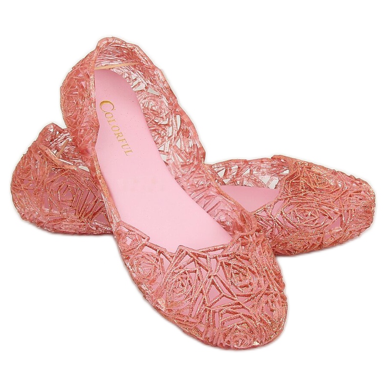 Rosa Gummiballerinas QX-02 Rose 1