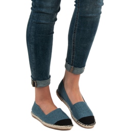 VICES Denim-Espadrilles blau 1