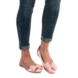 BELLAMILA Satinballerinas rosa 1