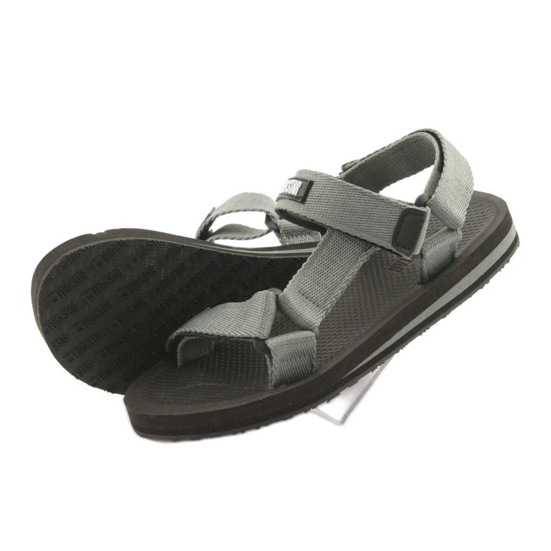 Textilsandalen Big Star 274A285 grau 4