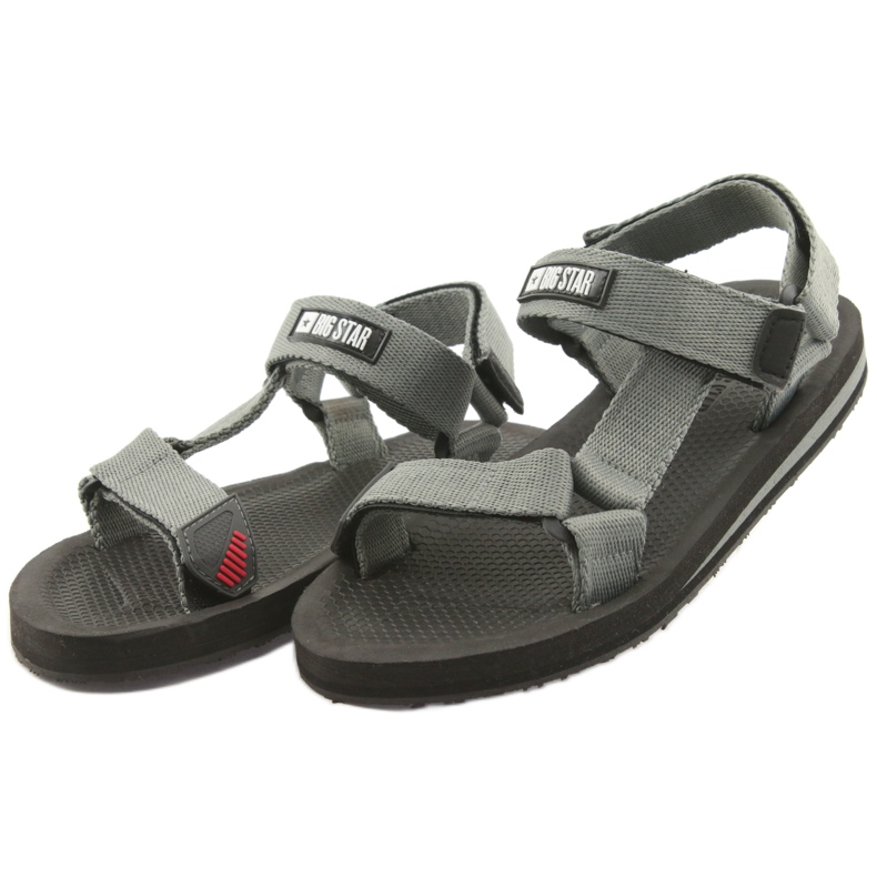 Textilsandalen Big Star 274A285 grau 3
