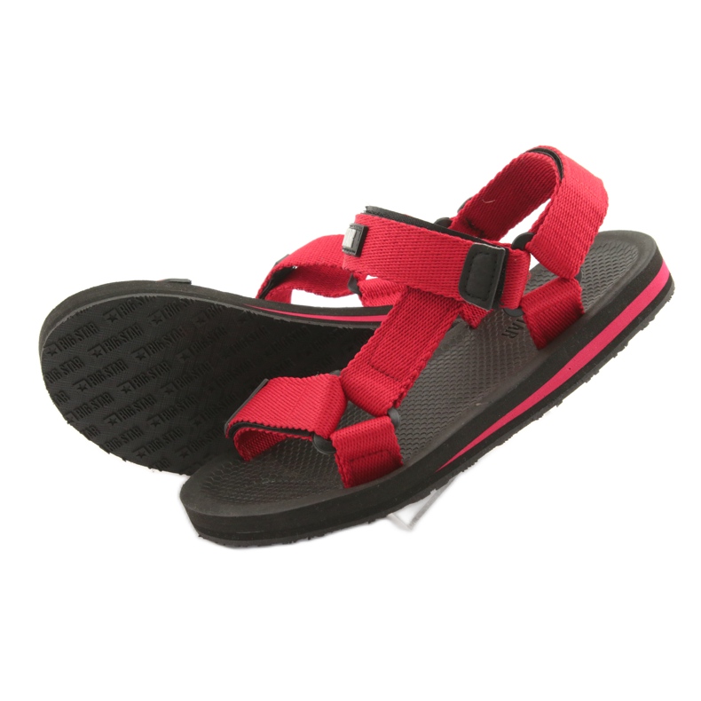 Textilsandalen Big Star 274A285 ROT 4