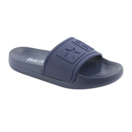 Big Star Hausschuhe profiliert 374155 marineblau 1